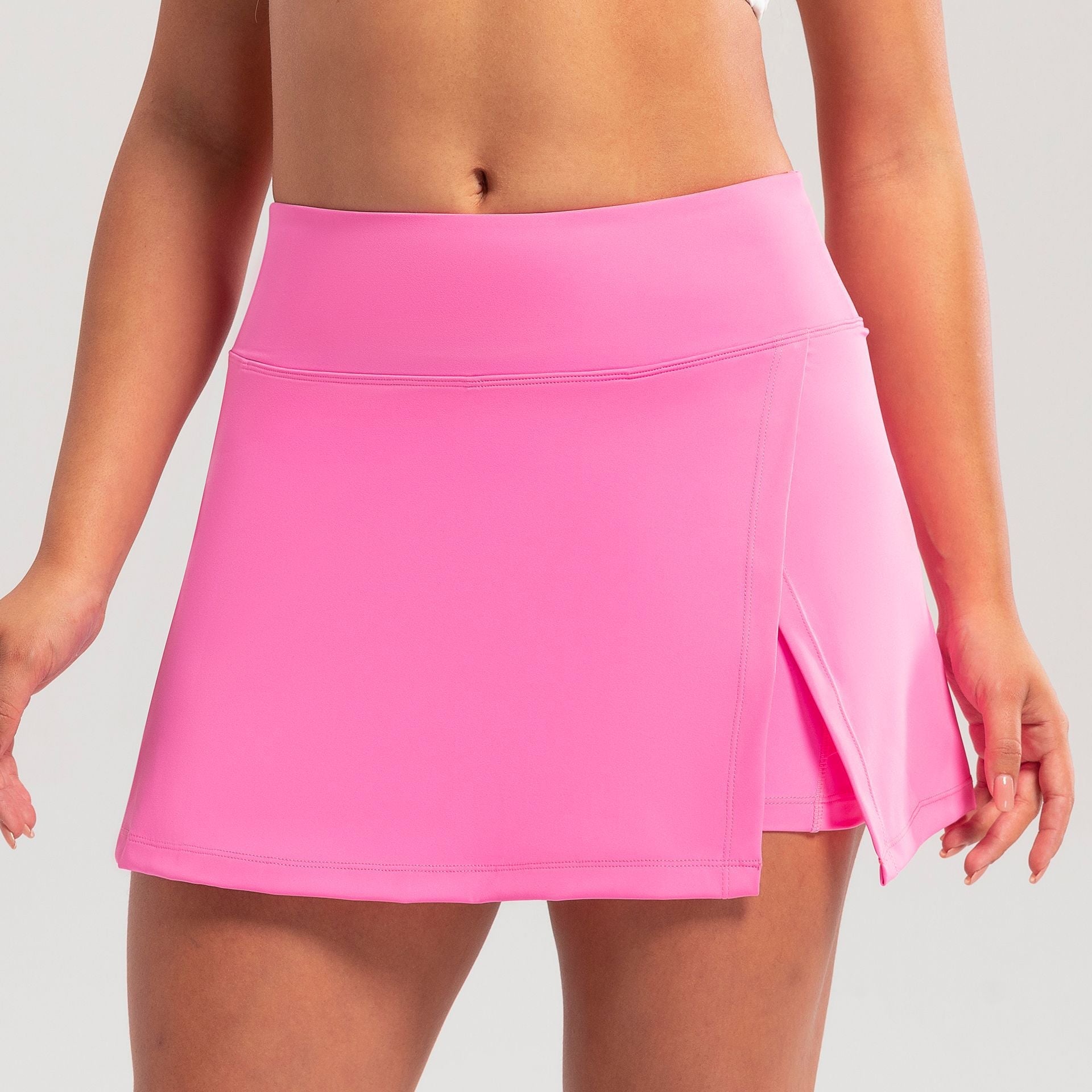 Sports Skirt Yoga Two-Piece Skirt Pants Tennis Skirt High-Waisted Fitness Wear Running Outdoor Casual Yoga Clothing for Women